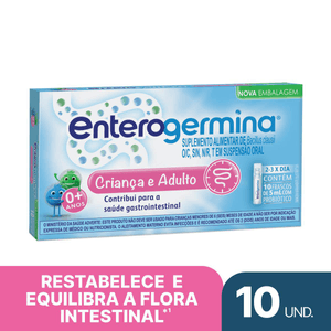 Produto Enterogermina com 10 flaconetes 05 ml cada foto 1