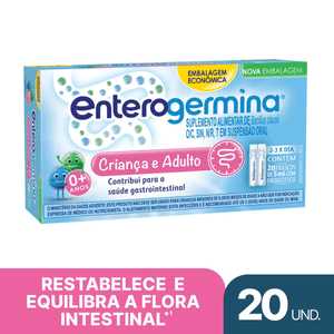 Produto Enterogermina 20 flaconetes 5ml
 foto 1