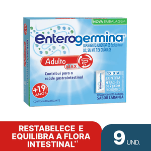 Produto Enterogermina adulto 9 saches foto 1