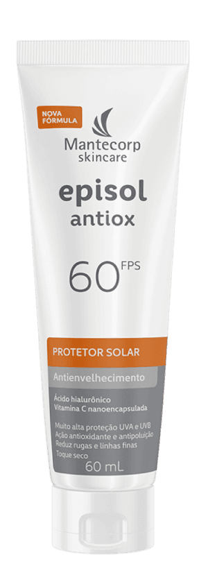 Produto Protetor solar facial episol antiox fps60 60ml mantecorp foto 1