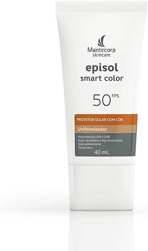 Produto Protetor solar facial episol smart color fps 50 40ml mantecorp foto 1