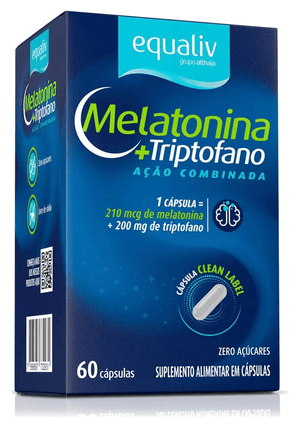 Produto Equaliv melatonina*triptofano 60cps foto 1