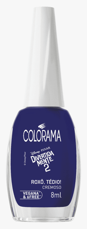 Produto Esmalte divertidamente 2 roxo tédio 8ml colorama foto 1