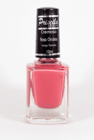 Produto Esmalte priscila cremoso rosa chiclete 10ml foto 1
