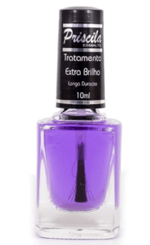 Produto Esmalte priscila tratamento extra brilho 10ml foto 1
