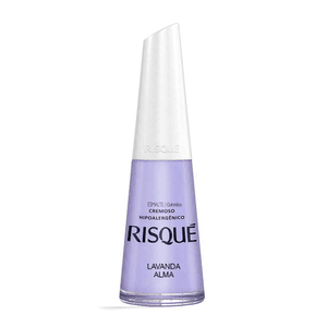 Produto Esmalte risque cremoso hipoalergênico lavanda  alma 8ml foto 1