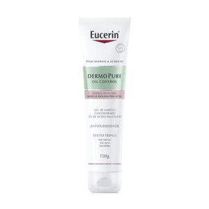 Produto Eucerin dermopure conc gel limpeza 150g foto 1