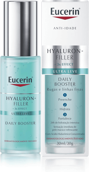 Produto Gel hidratante facial hyaluron-filler daily booster 30ml eucerin foto 1