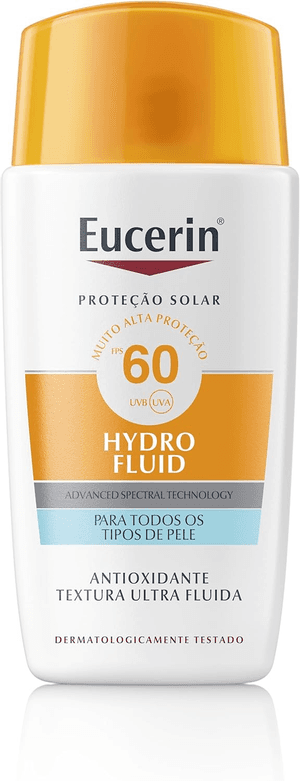 Produto Protetor solar facial hydro fluid fps60 50ml eucerin foto 1