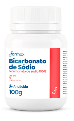 Produto Bicarbonato de sódio 100g farmax foto 1