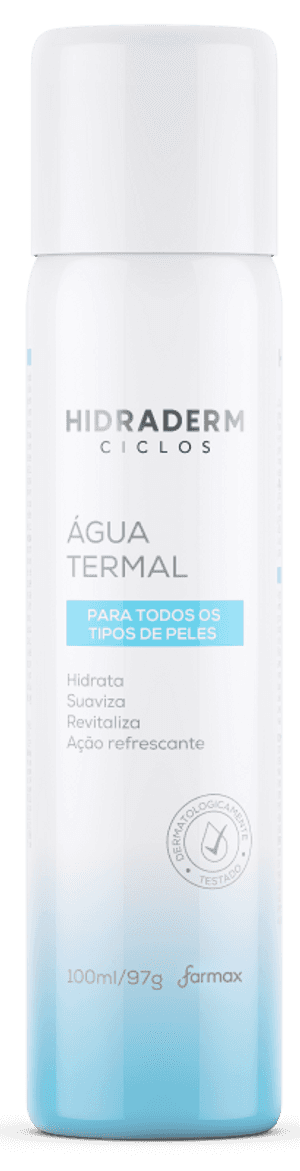 Produto Farmax hidraderm ciclos agua termal 100ml foto 1