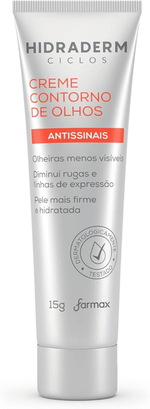 Produto Farmax hidraderm ciclos cr cont olho 15g foto 1
