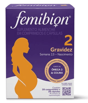 Produto Femibion 2 gravidez com 56 capsulas foto 1