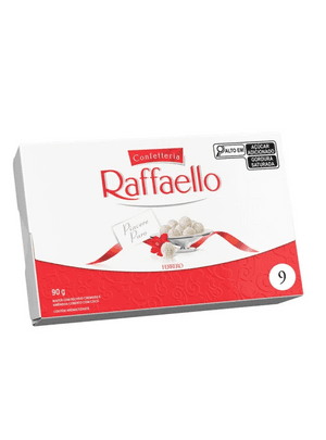 Produto Bombom raffaello 9 unidades 90g ferrero foto 1