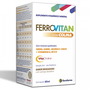 Produto Ferrovitan com colina 60ml foto 1