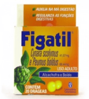 Produto Figatil caixa com 20 drageas foto 1