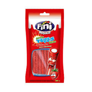 Produto Fini tubes morango acido 80gr foto 1