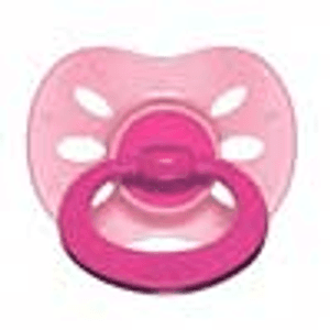 Produto Chupeta fiona classica ortodontica silicone rosa  +6meses ref 827130/801230 foto 1
