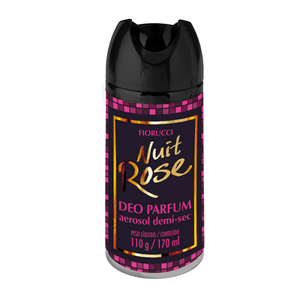 Produto Desodorante aerosol fiorucci demi-sec nuit rose 110g/170ml foto 1