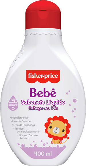 Produto Sabonete liquido bebê da cabeça aos pés 400ml fisher-price foto 1