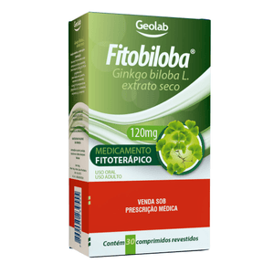 Produto Fitobiloba 120 mg  c/ 30comp foto 1