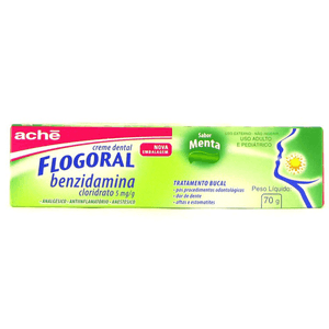 Produto Flogoral 70 gramas creme dental foto 1