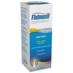 Produto Fluimucil solucao nasal 20 ml foto 1