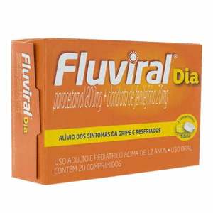 Produto Fluviral dia com 20 comprimidos
 foto 1