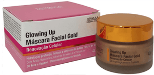 Produto Glowing up mascara facial gold 40g formula foto 1