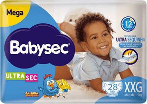 Produto Fralda infantil ultrasec galinha pintadinha mega xxg 28 unidades babysec foto 1
