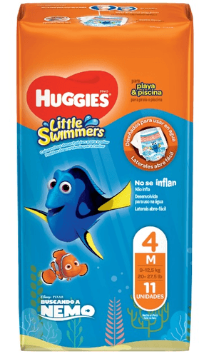 Produto Fralda descartavel infantil huggies mar e piscina  tamanho m pacote com 11 unidades foto 1