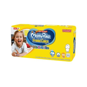 Produto Fralda calça infantil mamypoko dia e noite xxg com 36 unidades foto 1
