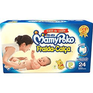 Produto Fralda infantil mamypoko fralda-calca p 24un foto 1