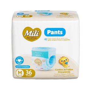 Produto Fralda infantil love care pants jumbo m 36 unidades mili foto 1
