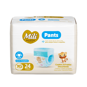 Produto Fralda infantil love care pants jumbo xg 24 unidades mili foto 1