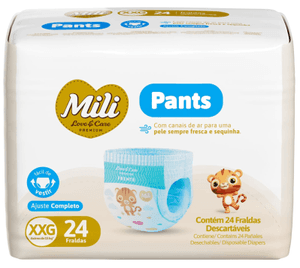 Produto Fralda infantil love care pants jumbo xxg 24 unidades mili foto 1