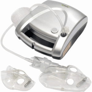 Produto Inalador e nebulizador superflow plus nebcom5 g-tech cinza foto 1