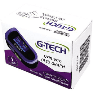 Produto G-tech oximetro de dedo oled graph oxiolcm foto 1