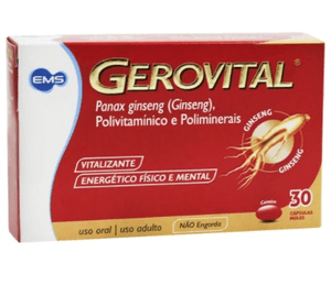 Produto Gerovital com 30 capsulas ems foto 1