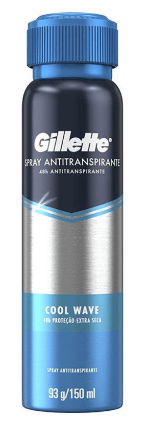 Produto Desodorante aerosol antitranspirante clear cool wave 150ml gillette foto 1