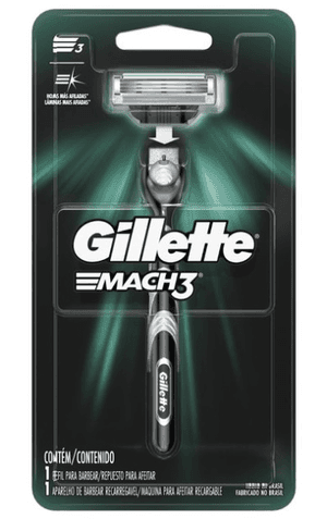 Produto Aparelho de barbear gillette mach 3 regular foto 1