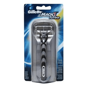 Produto Aparelho de barbear gillette mach 3 turbo com 2 cartuchos foto 1