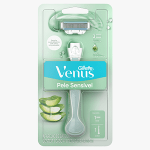 Produto Aparelho de depilar gillette venus pele sensível recarregável 1 unidade foto 1
