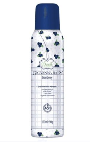 Produto Desodorante aerossol giovanna baby blueberry 150ml foto 1