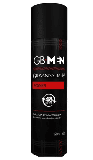 Produto Desodorante aerosol giovanna baby men power 150ml foto 1