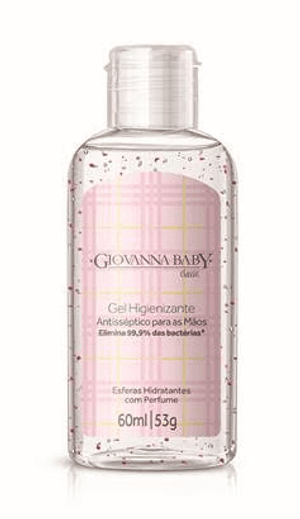 Produto Gel higienizante giovanna baby classic rosa 60ml foto 1