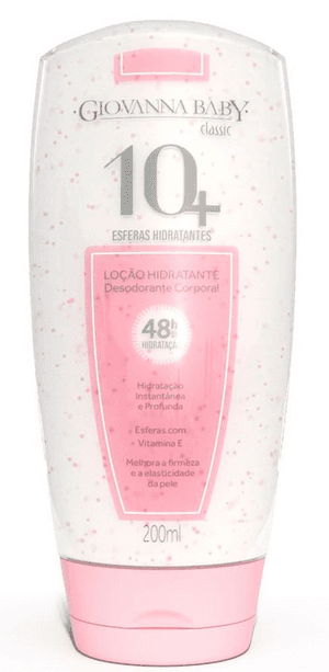 Produto Loção hidratante 10+ classic 200ml giovanna baby foto 1