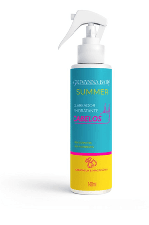 Produto Spray clareador e hidratante cabelos summer 140ml giovanna baby foto 1