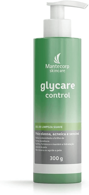 Produto Gel de limpeza suave glycare control 300g mantecorp foto 1