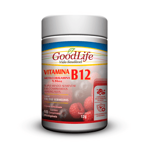 Produto Goodlife vitamina b12 400mg 60 cápsulas foto 1